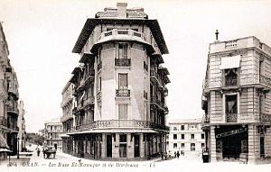 ORAN - RUES EL-MOUNGAR ET DE BORDEAUX 